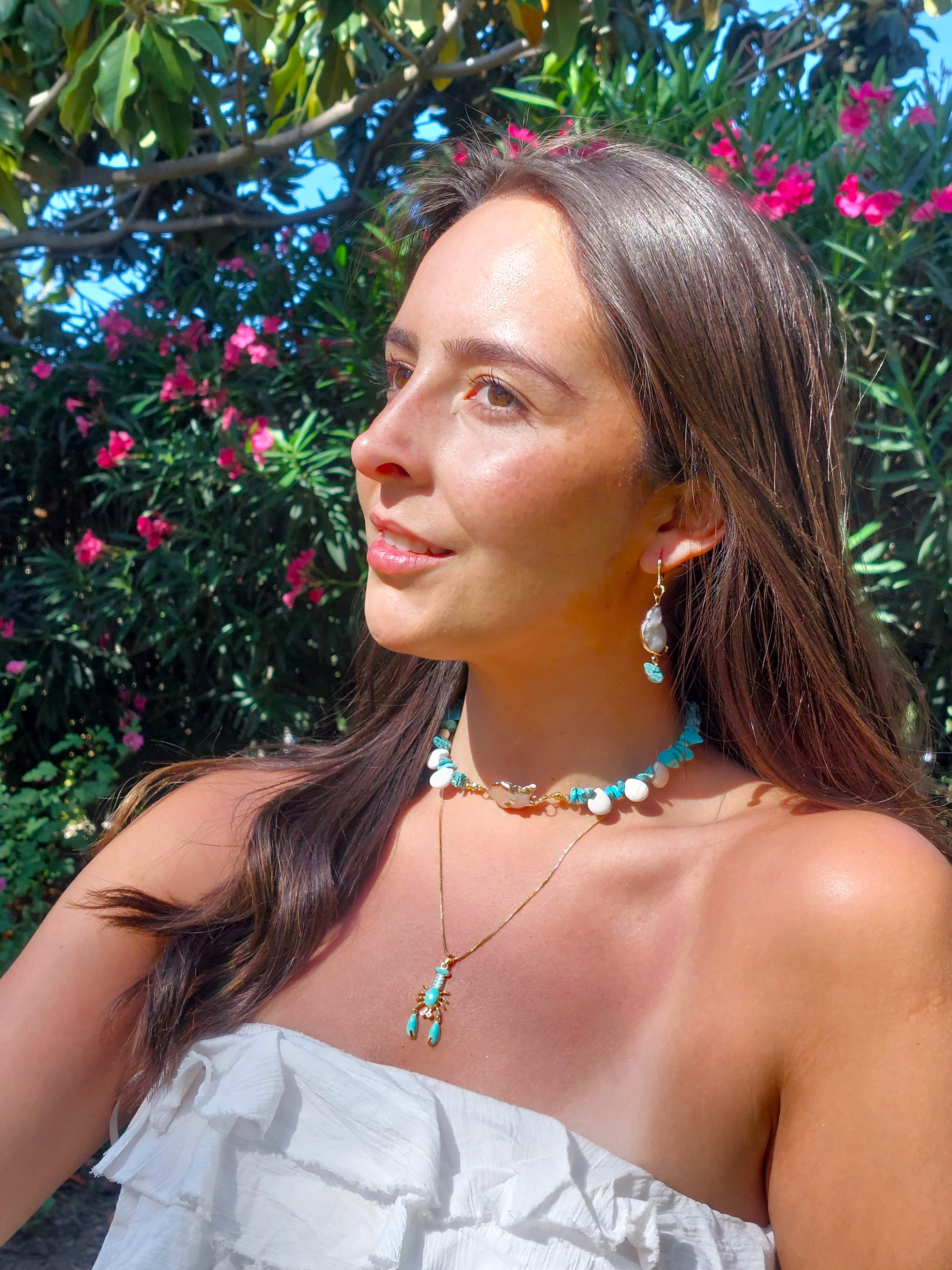 Chocker Star Ligth Blue