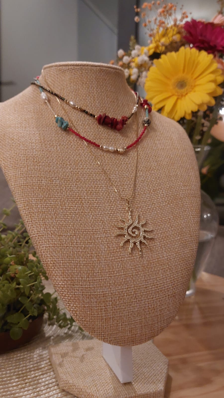 Chocker Coral Profundo