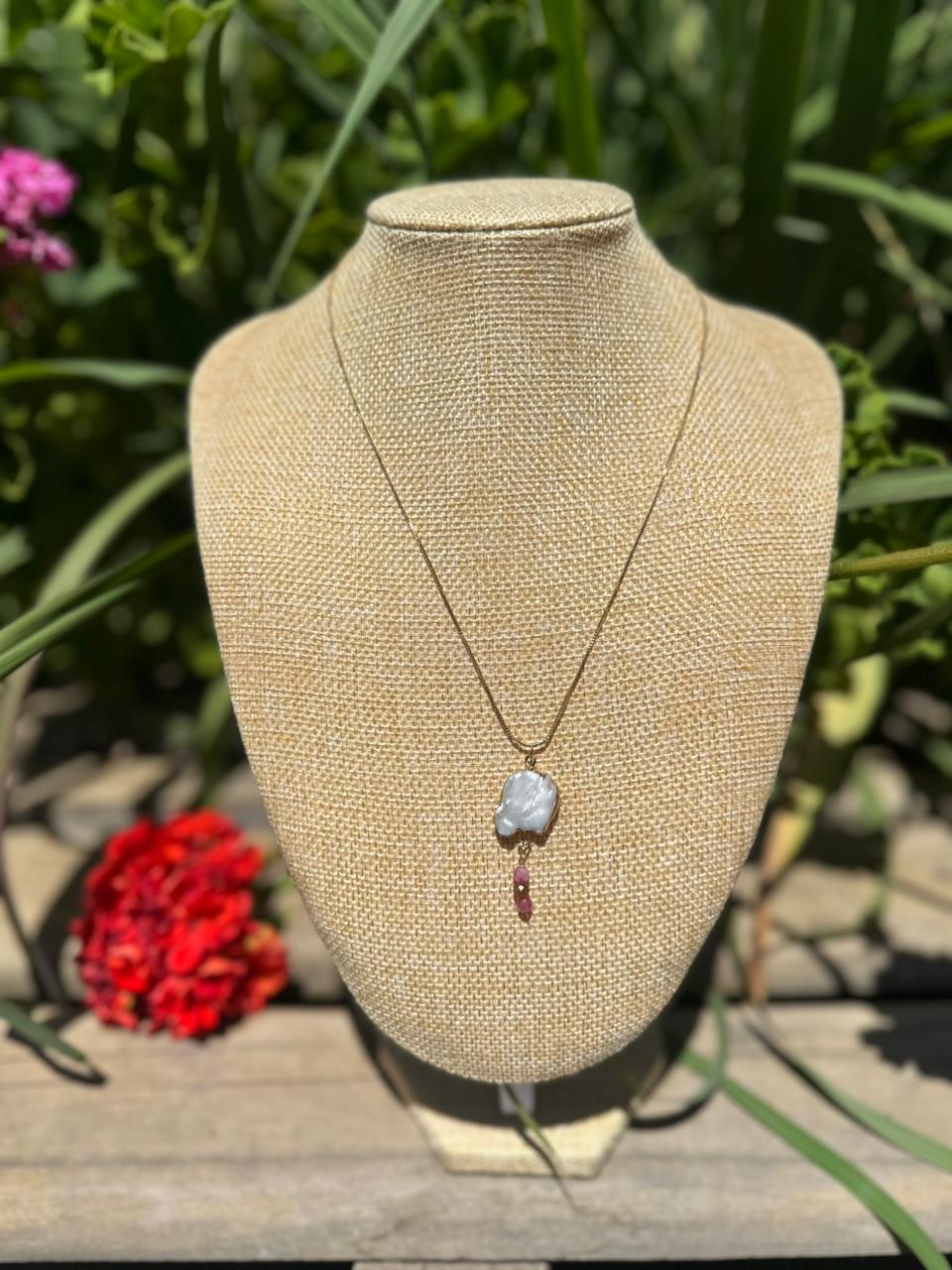 Colgante Perla Turmalina