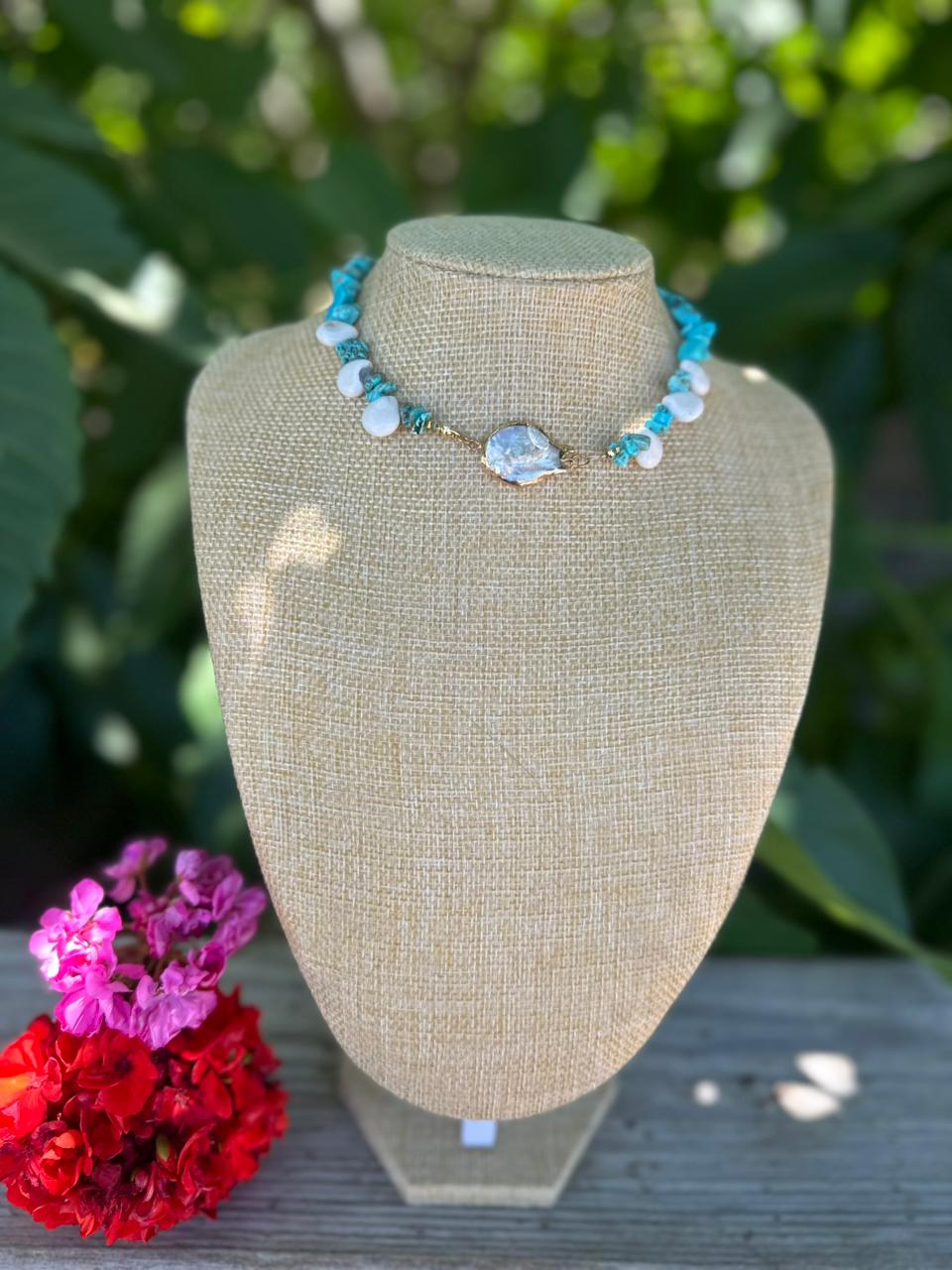 Chocker Star Ligth Blue