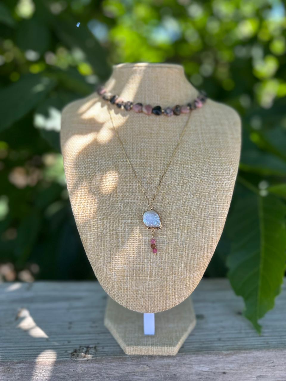 Colgante Perla Turmalina